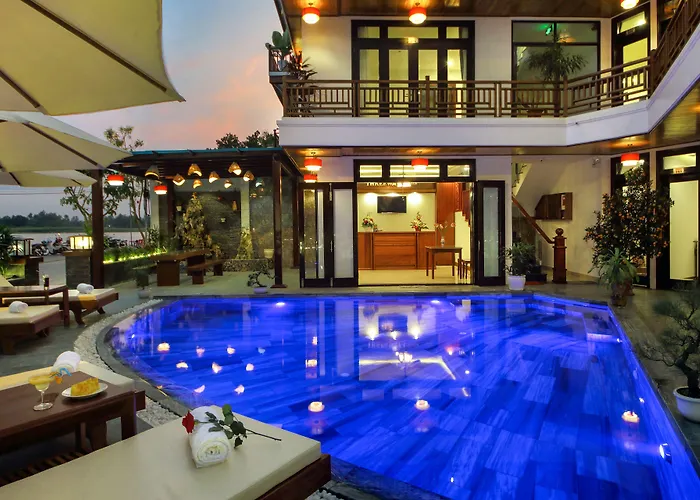 Threeway Riverside Villa